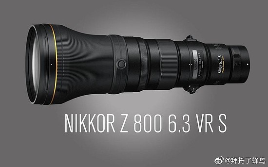 尼康NIKKOR Z 800mm f/6.3 VR S镜头或将近期发布 - 1
