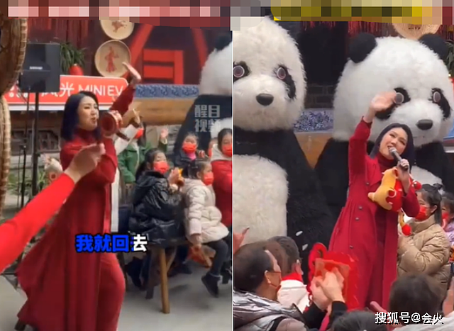 47岁杨千嬅在机场逗小孩！被无视后尴尬大笑，口罩太紧勒出肉痕 - 7