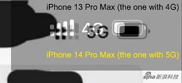曝iPhone 14 Pro Max状态栏下移 图标更靠近两侧 - 2