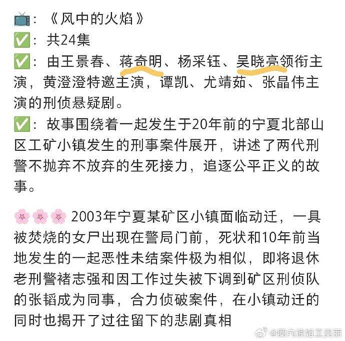 最近大火的《边水往事》中的蒋奇明，待播剧《风中的火焰》 - 4