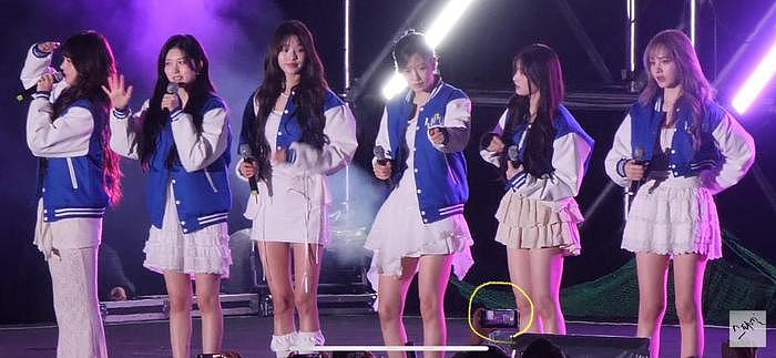 韩国知名女团成员，在大学庆典表演现场，疑似指责台下观众 - 3