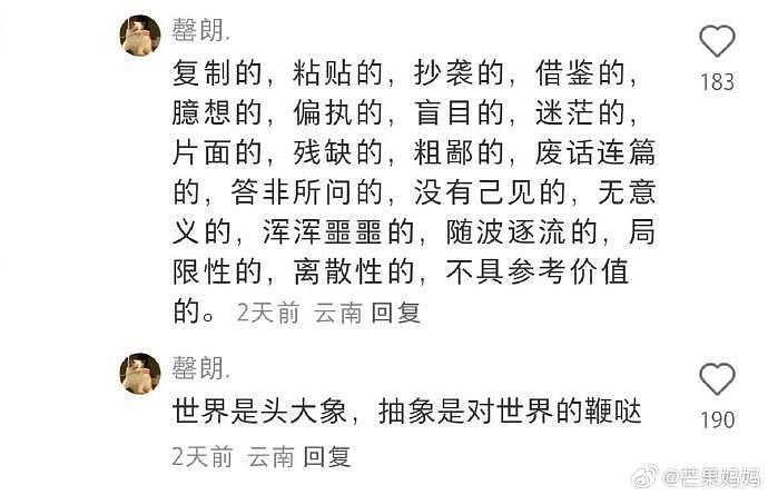 真正的抽象是很多梗的厚积薄发，是一种难以企及的精神状态 - 6