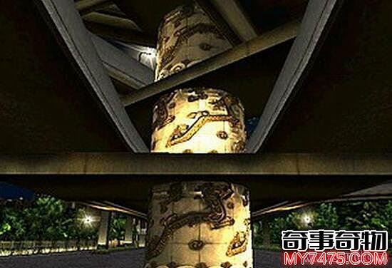 上海诡异龙形高架桥墩事件 只是传说并无科学依据