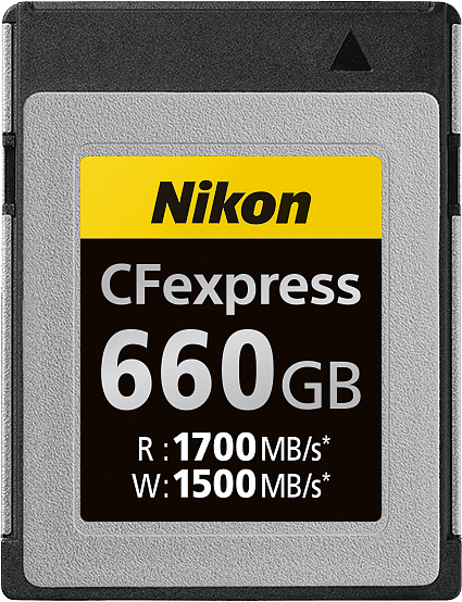 尼康发布新款CFexpress存储卡：660GB 读写破1500MB/s - 1