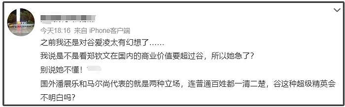 谷爱凌祝贺马尔尚遭质疑，火速删除过往互动，惹出争议不是第一次 - 13