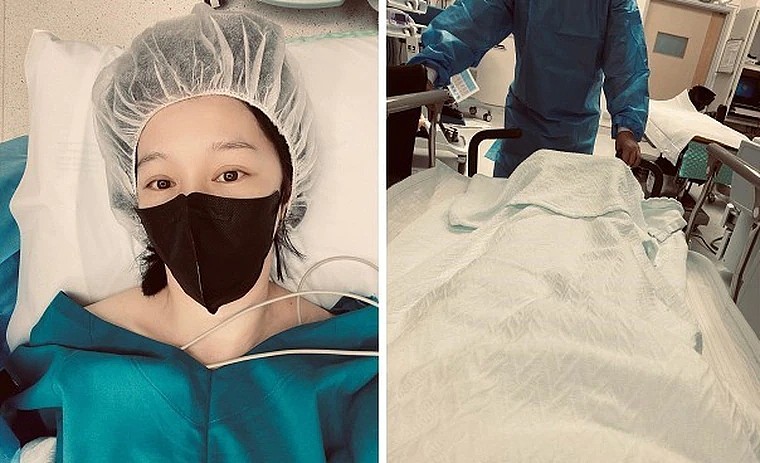 46岁徐若瑄大出血紧急入院做手术，病床照曝光，脸色苍白楚楚可怜 - 3
