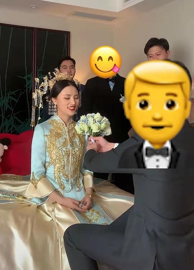 网红攀攀与男星费鲤齐结婚，婚礼浪漫奢华，男方曾演《王牌部队》 - 4