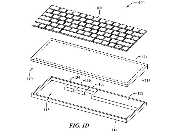 苹果新专利：把Mac塞进妙控键盘里 - 2