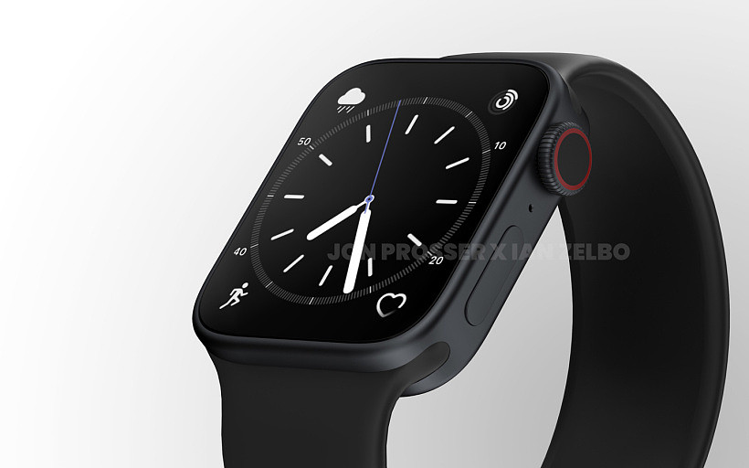 苹果Apple Watch Series 8渲染图曝光 有望采用新型设计 - 5