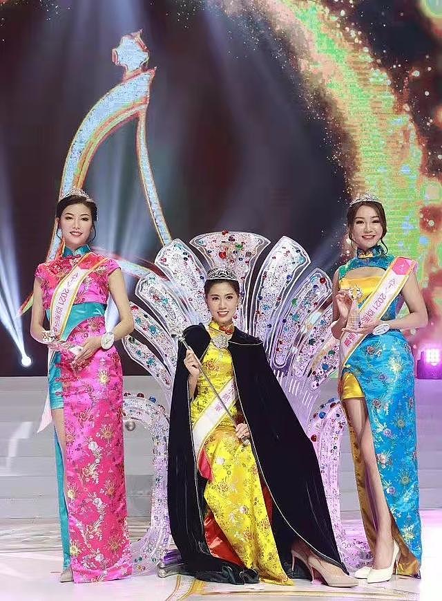 2021年亚洲小姐结果出炉，前三名颜值引争议，最上镜小姐止步五强 - 16