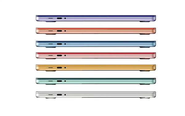 苹果全新MacBook Air高清图来了：设计扎眼、7种配色可选 - 3