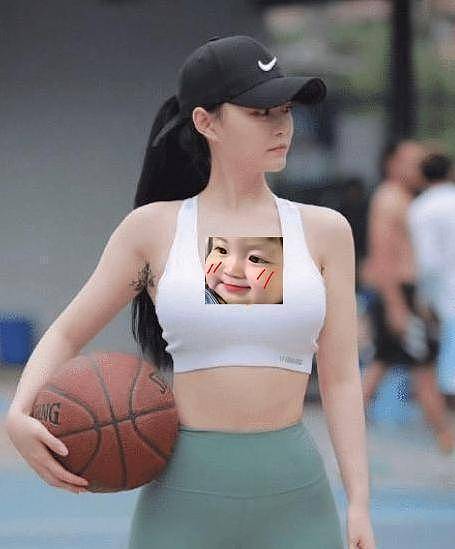 韩国美女靠健身锻炼体质，实现自己的篮球梦，坚持运动让她魅力四射 - 1