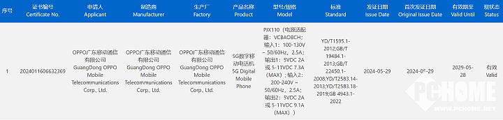 一加Ace 3 Pro手机通过3C认证：支持100W快充 - 1