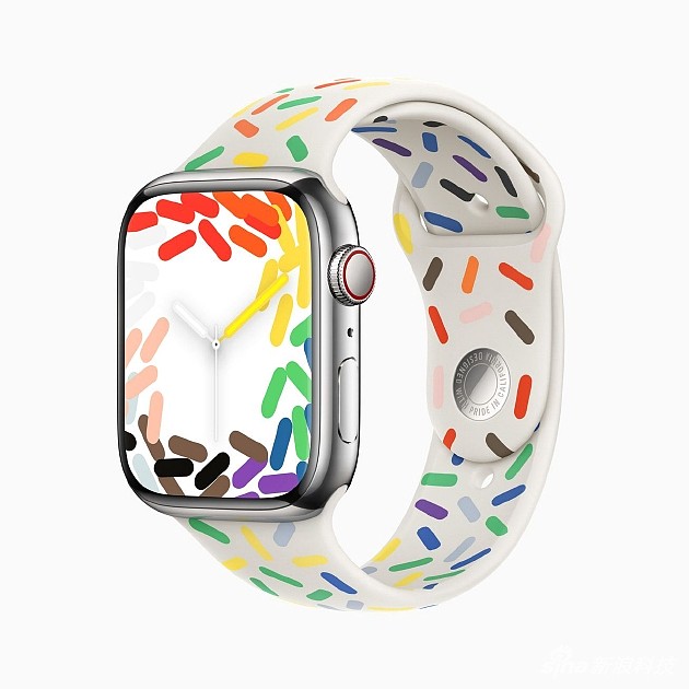 苹果推出2023款彩虹表带 售价379元5月23日发售 - 1