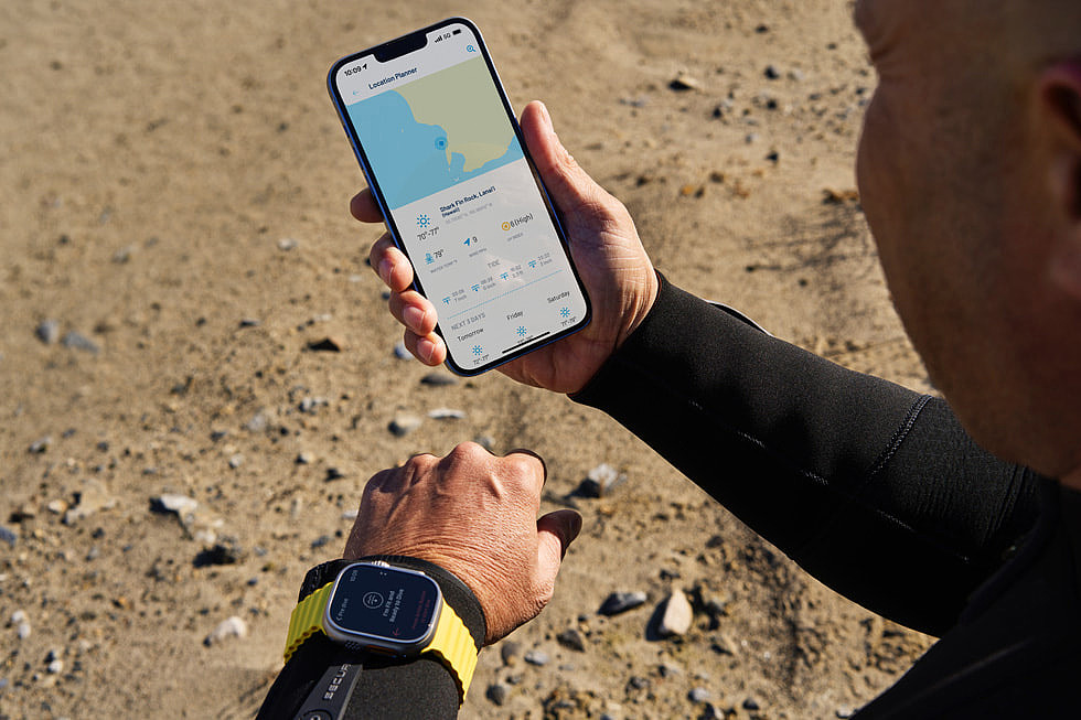 苹果为Apple Watch Ultra推出Oceanic+应用，水肺潜水爱好者利器 - 7