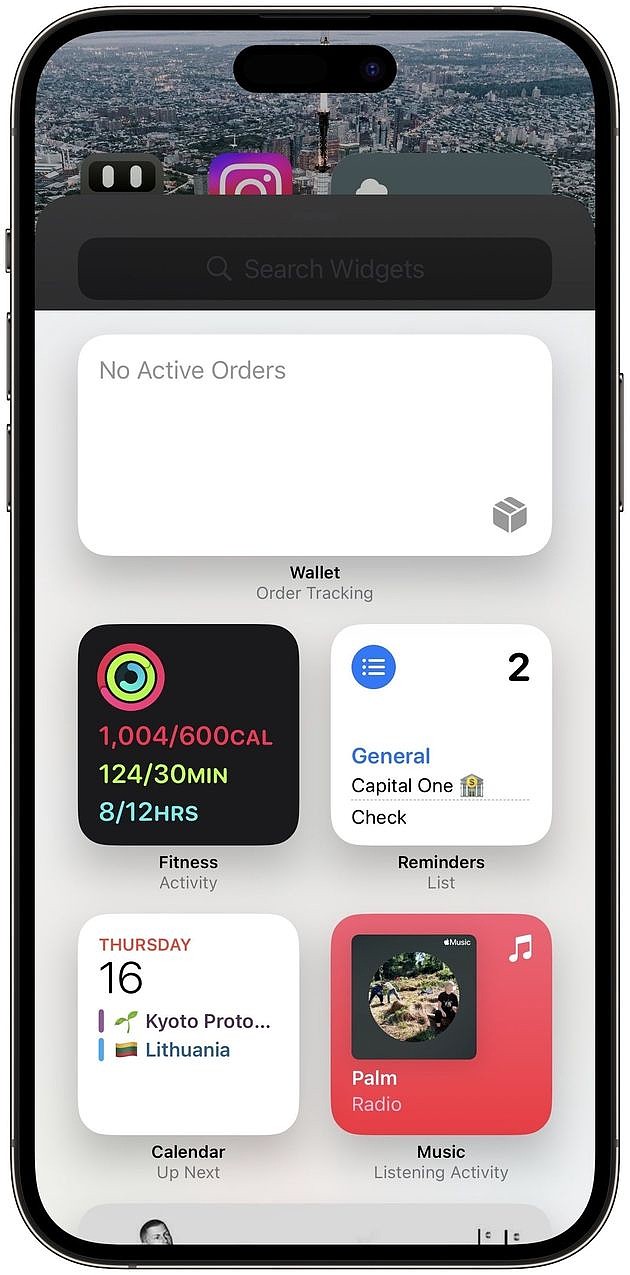 苹果 iOS 16.4 新增小部件，可用于追踪 Apple Pay 支付的订单快递信息 - 2