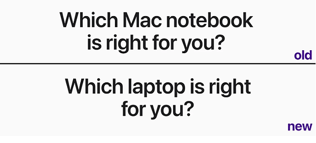 “Notebook”过时了？苹果将MacBook的官方描述改为“Laptop” - 3