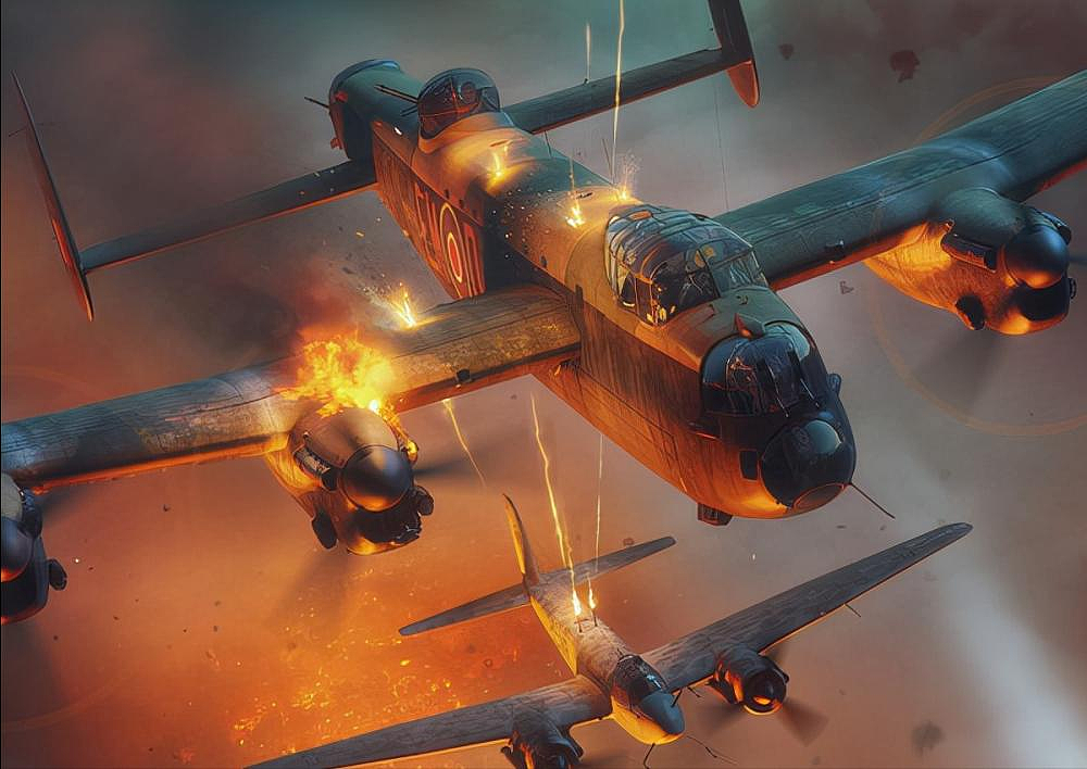第二次世界大战时期，轰炸机可装10个炮塔，为何还打不过战斗机？ - 3