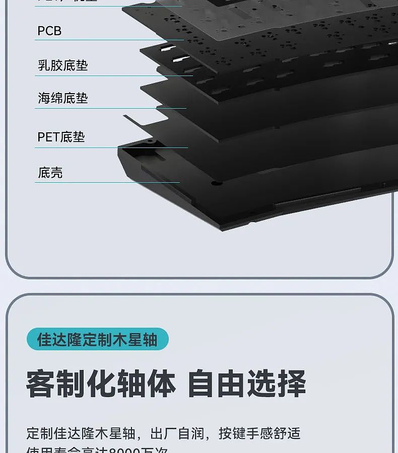 Keychron Q13 Max 三模客制化机械键盘开售：多媒体旋钮 + CNC 铝合金机身，1400 元 - 8