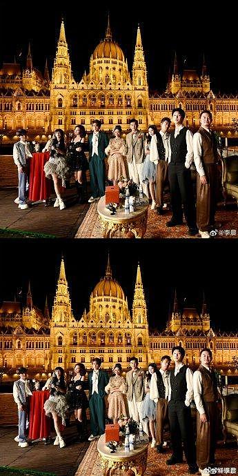 李晨发布跑男家族在布达佩斯的合照… - 1