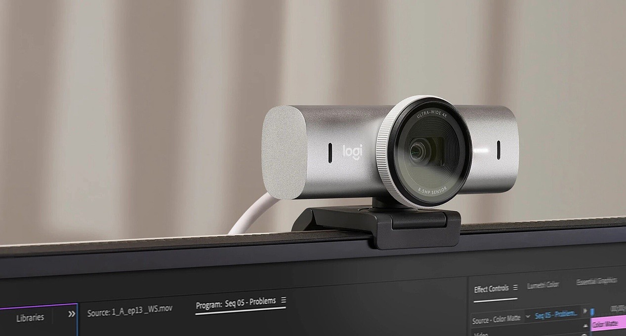 罗技推出 MX Brio 4K 网络摄像头，支持 AI 面部增强 - 1