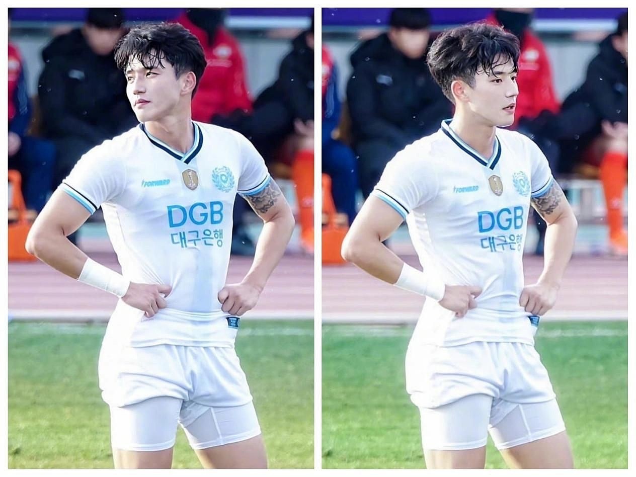 韩国男足运动员颜值扰人心，相貌出众身材佳，网友直呼没法看球！ - 5