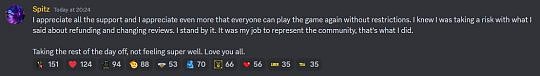 《绝地潜兵2》社区经理透露，因鼓励强制对游戏PSN账号关联不满的玩家在Steam留差评被解雇 - 2