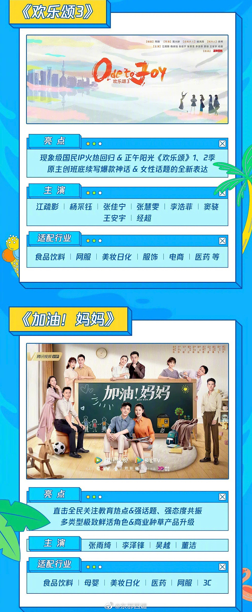 腾讯视频公布6-8月暑假档上线重点剧目…… - 9