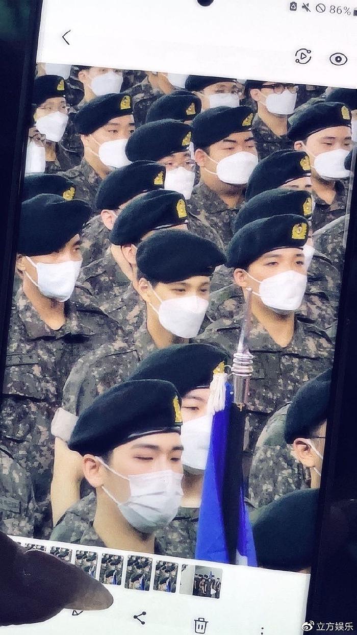 EXO金钟仁出席新兵训练结业式 将正式服公益兵役 - 3