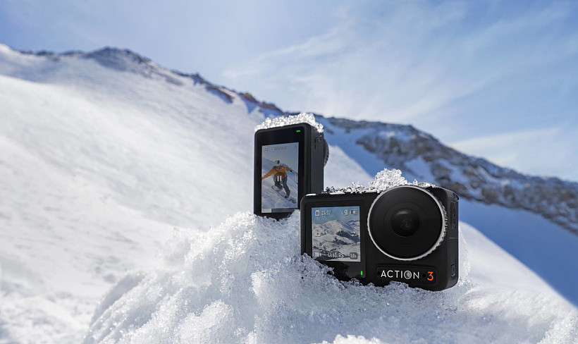 大疆发布Osmo Action3运动相机：支持4K 120fps，2299元起 - 1