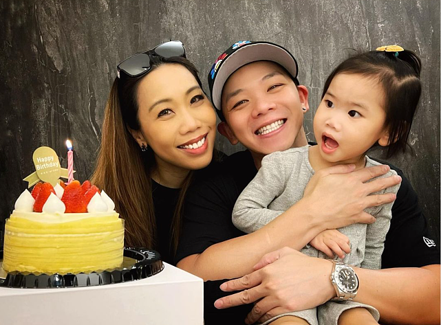 TVB小生林子善和妻女庆祝生日和结婚周年 预告还是要和爸妈庆祝 - 1