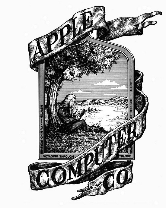 ▲ 苹果早期 Logo