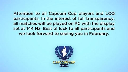 Capcom Cup《街头霸王 5》比赛将弃用PS平台 使用PC减少输入延迟 - 1