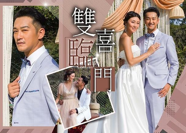 38岁男星吴浩康恋爱半年成婚，妻子挺3月孕肚，连换3套唯美婚纱 - 2