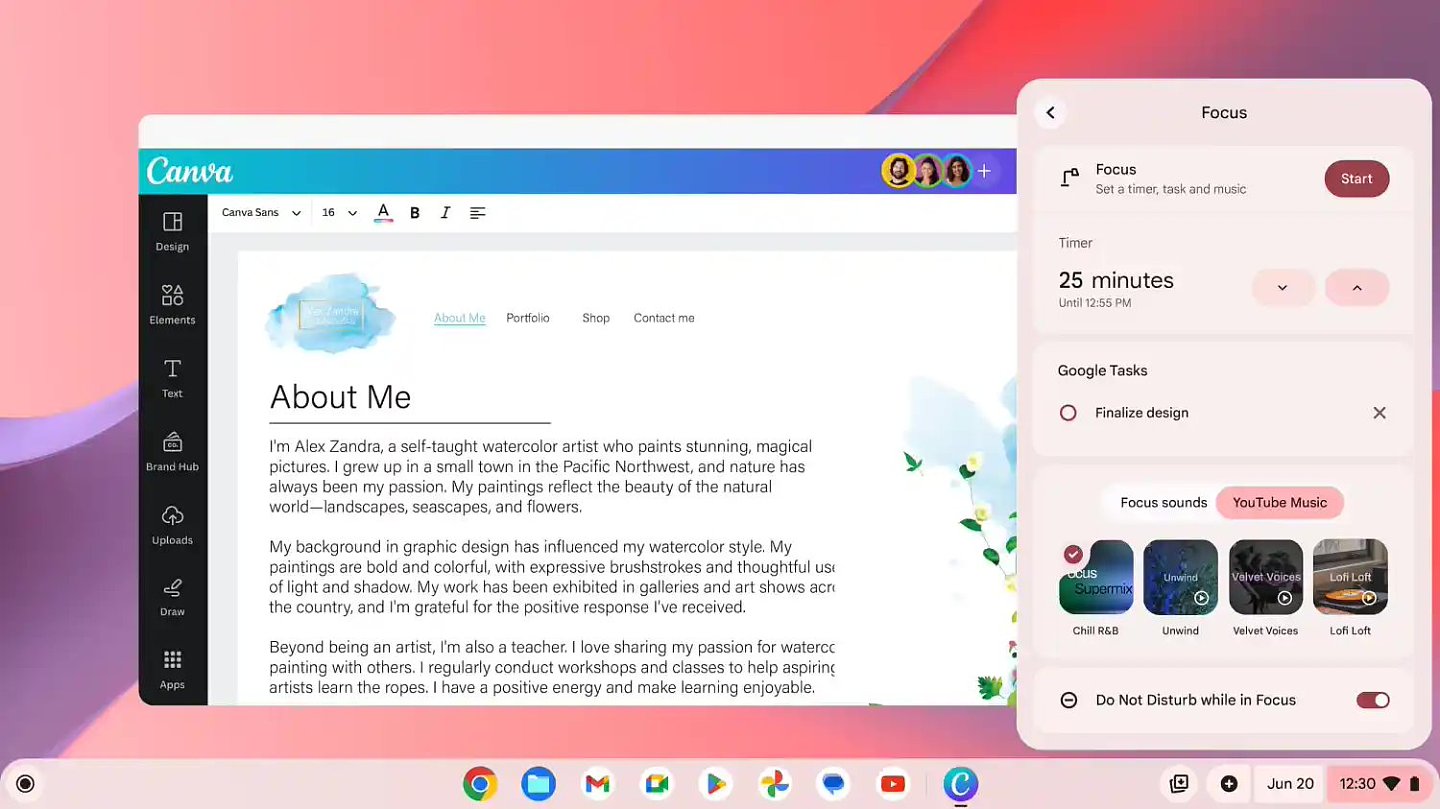 谷歌 ChromeOS 即将迎来新功能：阅读辅助、专注模式等 - 3
