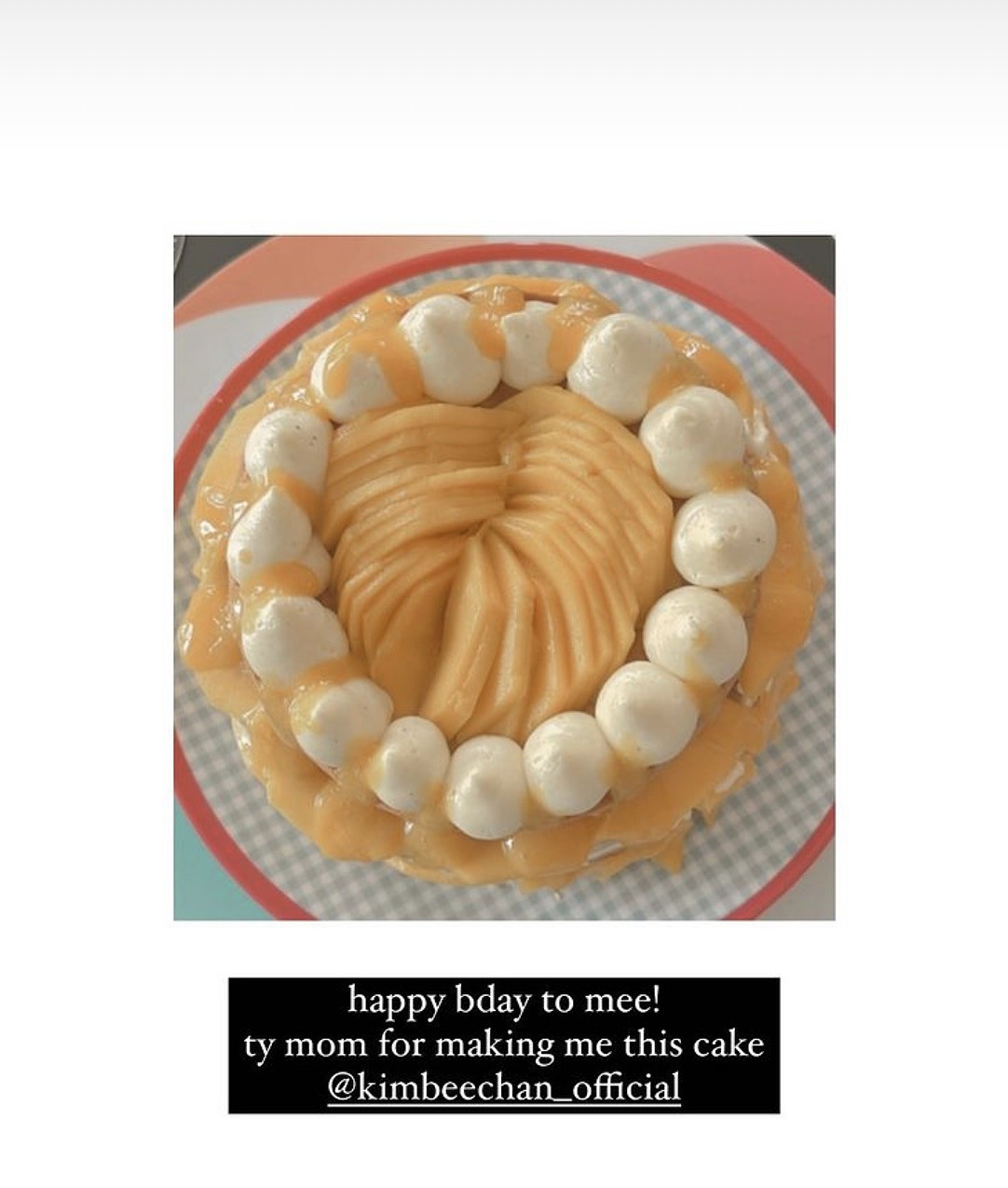 刘銮雄13岁女儿庆祝生日，晒蛋糕感谢甘比，最开心有大刘相伴左右 - 7