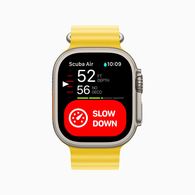 苹果为Apple Watch Ultra推出Oceanic+应用，水肺潜水爱好者利器 - 3