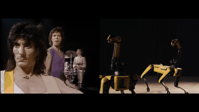 波士顿动力致敬经典！Spot机器人灵魂复刻40年前「滚石」热舞，动作不差分毫 - 6