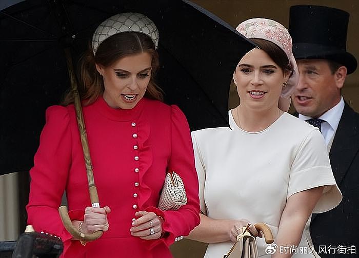 白金汉宫花园派对！威廉领衔王室成员亮相很欢乐，两位公主美翻了 - 2