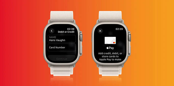 无需 iPhone，苹果 watchOS 10 支持直接在 Apple Watch 上添加 Apple Pay 银行卡 - 1