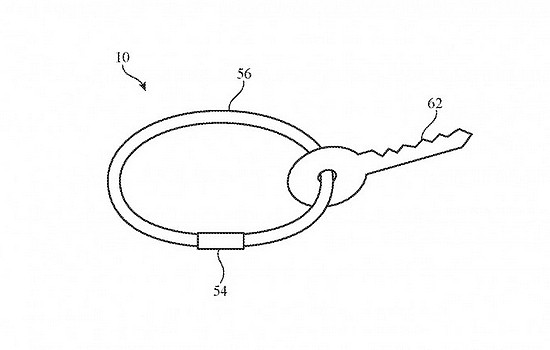 新专利显示苹果可能会制造智能项链手镯和钥匙圈 - 2