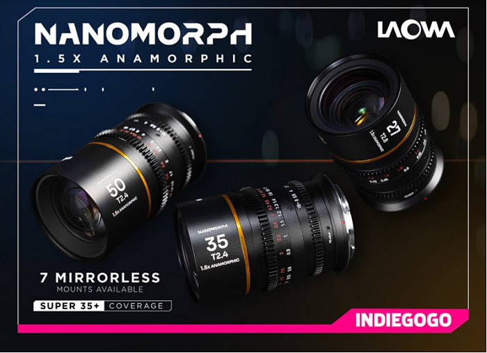 老蛙发布Nanomorph三枚小画幅宽荧幕变形镜头 - 2