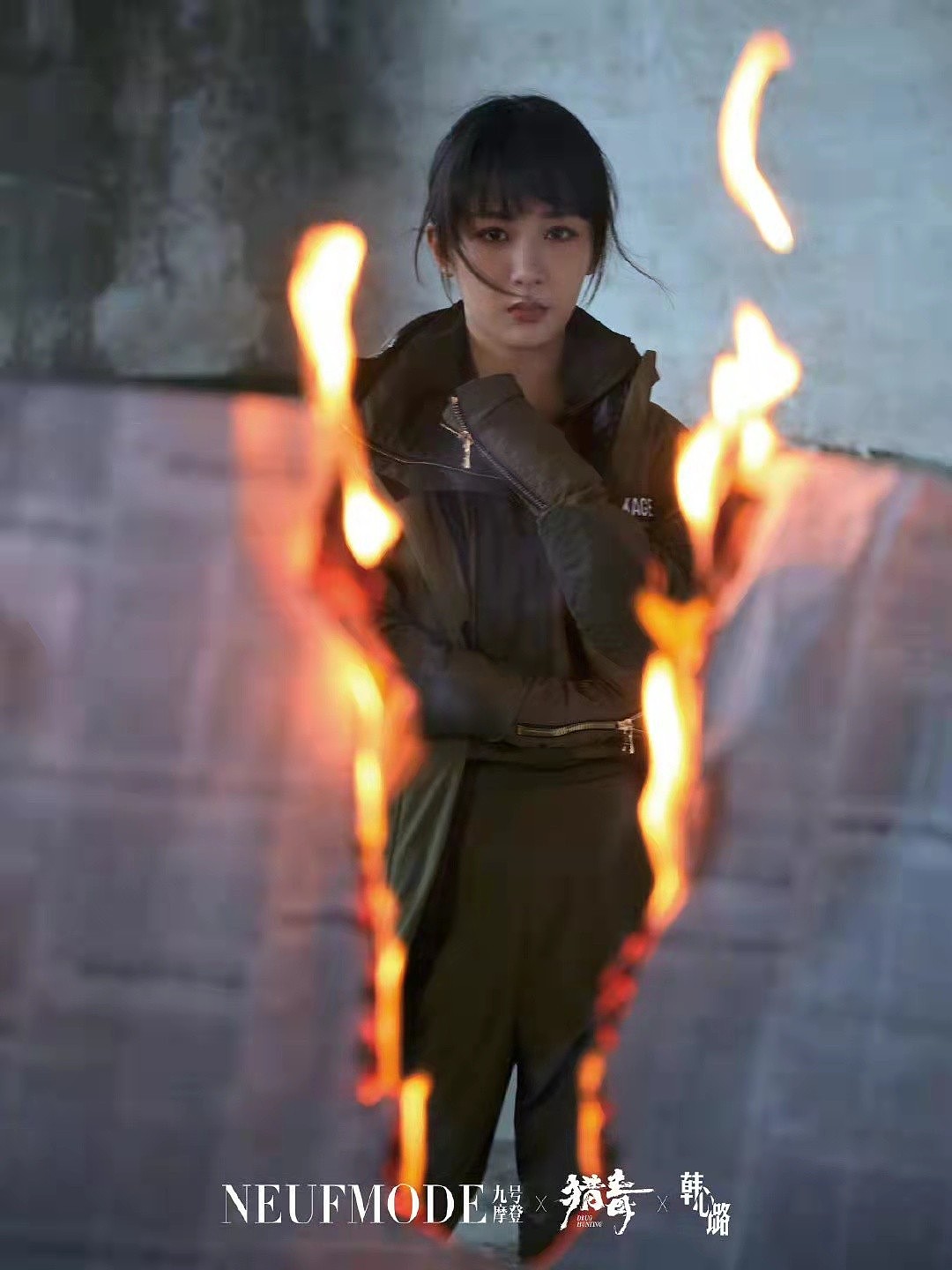 杨紫百变造型太酷了！她在新片里演卧底警察，和王千源搭档演对手 - 6