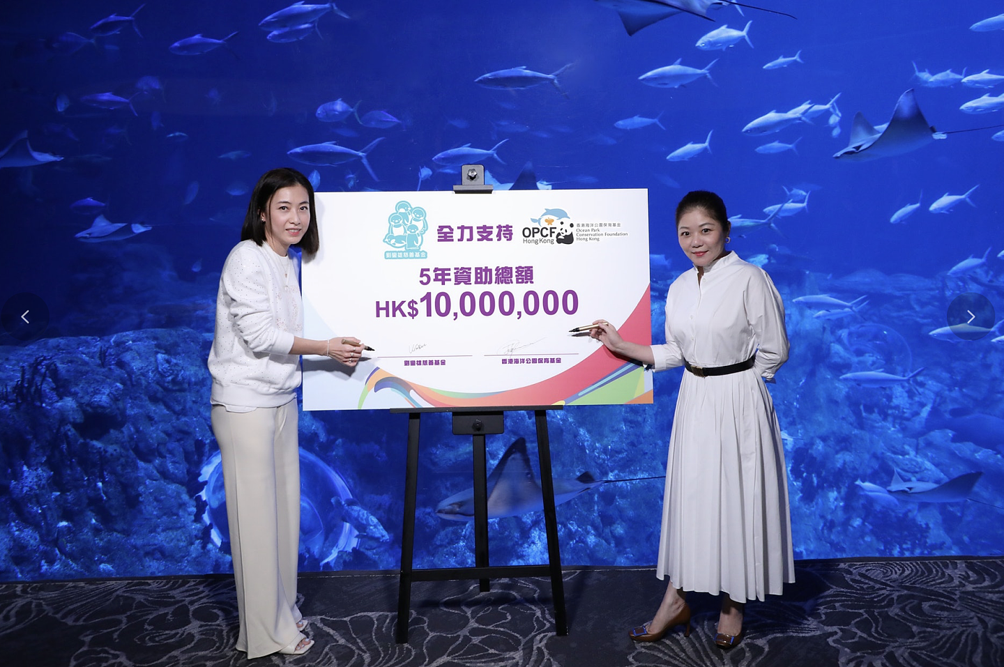 刘銮雄斥资为海洋公园做慈善，支持刘鸣炜连任主席，五年捐一千万 - 7
