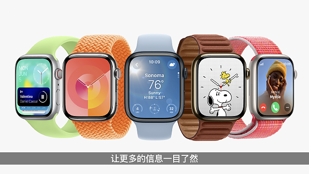 苹果推出watchOS 10：新增史努比表盘 更新一波健康功能 - 2