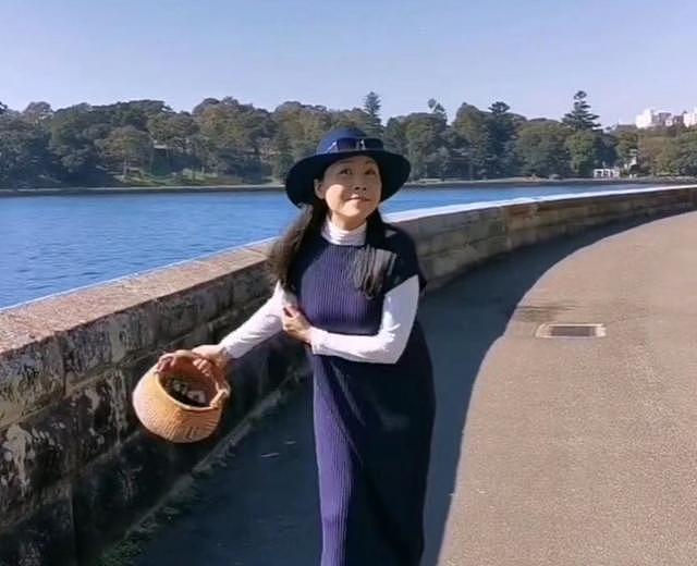 歌手田震晒视频分享日常，背景音乐用刀郎的歌，现久居国外很惬意 - 2