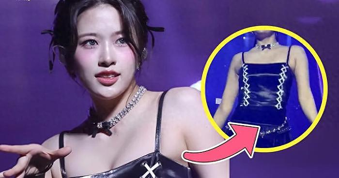 韩国知名女星，演唱会时裙子上，被发现遗留有针，网友担心她受伤 - 1