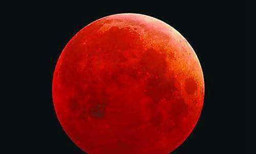 红色的月亮会死人吗（月亮变红为什么恐怖）