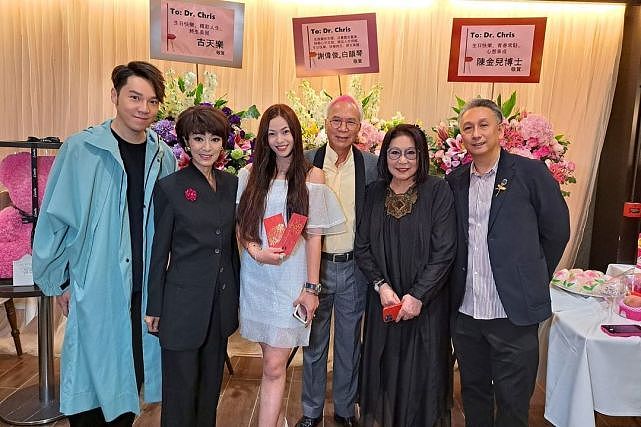 老戏骨李龙基为娇妻举办生日派对 众多TVB艺人同事出席派对 - 6