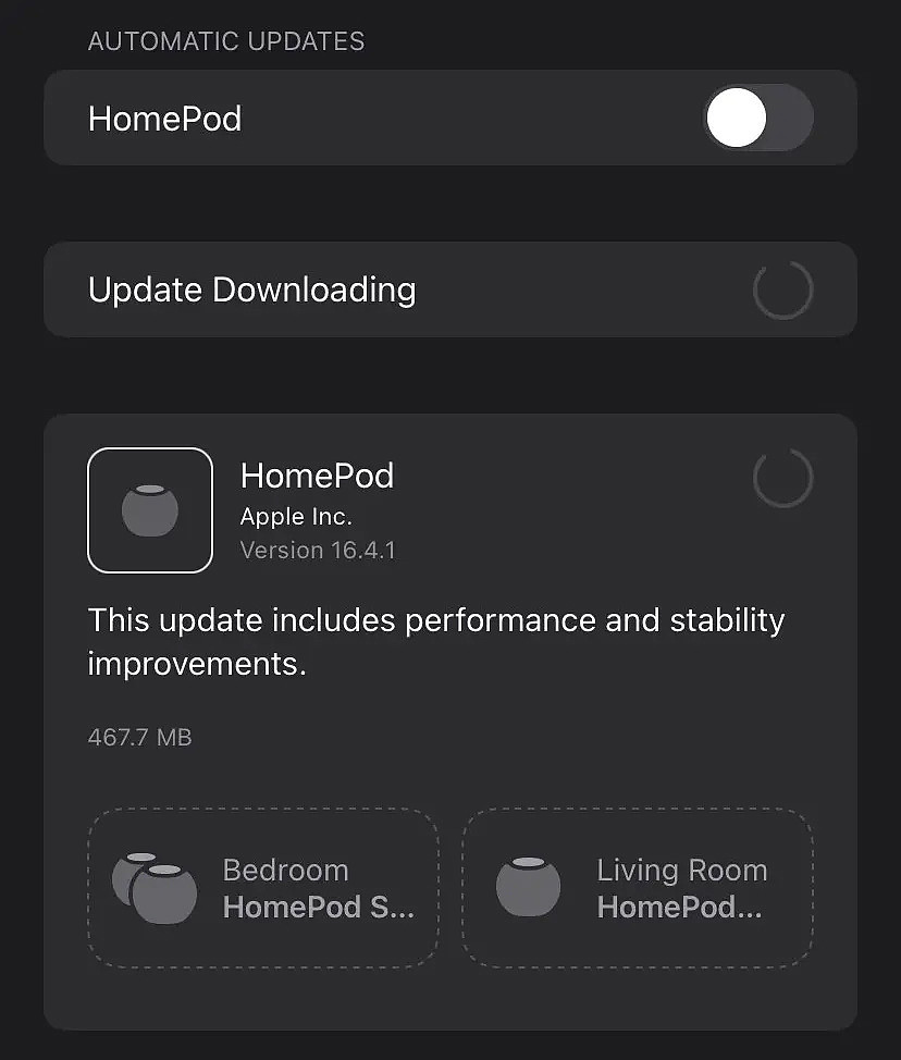 苹果发布 tvOS 和 HomePod 16.4.1 更新 - 2